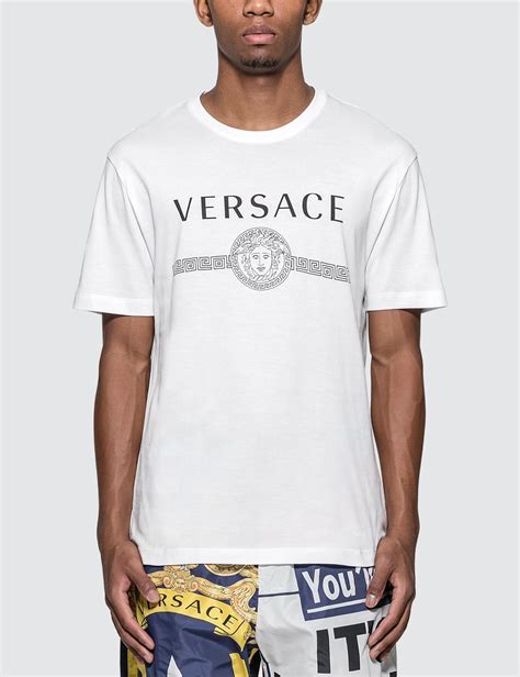 versace mens t shirts|versace collection men shirt white.